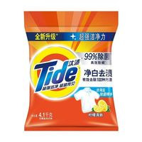 百亿补贴：汰渍 正品净白去渍 洗衣粉 4.1kg袋装 家庭装