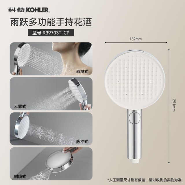 科勒 39703T 雨跃多功能手持花洒