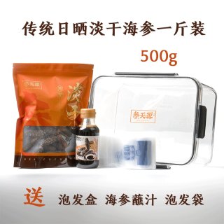 移动端：参天源 大连 淡干海参 500g