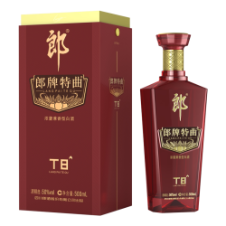 郎酒 郎牌特曲 T8 50%vol 浓香型白酒 500ml