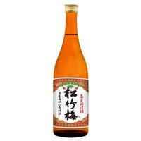 松竹梅 日本清酒720mL 精米步合68% 醇香清爽 日本百年品牌 松竹梅清酒720mL