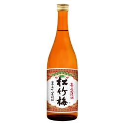 松竹梅 日本清酒720mL 精米步合68% 醇香清爽 日本百年品牌 松竹梅清酒720mL