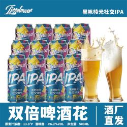 Ijsselmeer 麦芽度13.8°P 精酿啤酒  整箱装 500ml*12 500ml