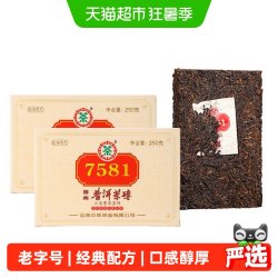 中茶 普洱茶 陈香 250g*2