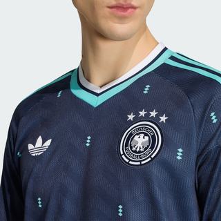 adidas 德国国家队世界杯客场球迷版速干足球长袖球衣男装