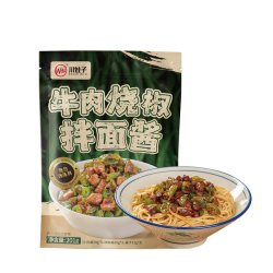 川娃子 牛肉烧椒拌面酱201g