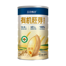 五谷畅享 有机胚芽燕麦片 400g