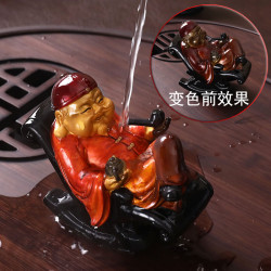 棠门 创意变色茶宠招财摆件