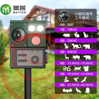 美燕太阳能驱兽灯超声波可调频款