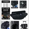 胜比得宝 磁吸扣 大容量 机能胸包 黑色