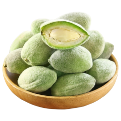 京鲜生 青皮巴旦木 3斤 坚果炒货