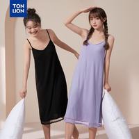 唐狮 女吊带睡裙可外穿家居服 浅紫/A款/女款