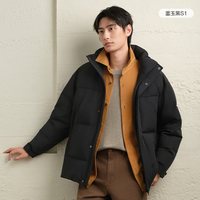Hodo 男士鹅绒服 P9Y001 商务防水连帽