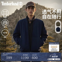 Timberland 官方男飞行员夹克外套新休闲立领透气修身|0YH6T 0YH6T433/深宝石蓝 修身