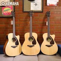 YAMAHA 吉他fg 800三人团