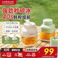 LOCK&LOCK EJJ3145WHT  850ML 小型榨汁杯