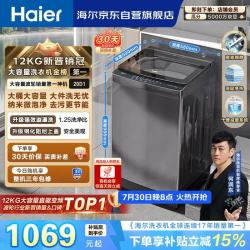 海尔 初色2.0系列 XQB120-BZ20D1 变频波轮洗衣机 12kg 星蕴银