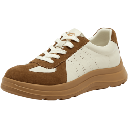 Bata FFC06AM6 牛皮德训鞋 棕色
