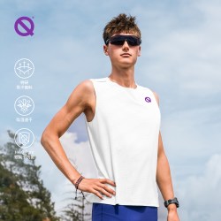 QINKUNG 导汗透气 跑步背心