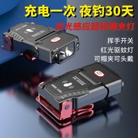 移动端：Klättermusen TD-1007-Q 感应帽夹灯钓鱼专用头灯