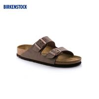 BIRKENSTOCK勃肯 男女同款平跟休闲凉鞋 棕色 46