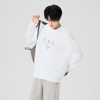 百亿补贴：快鱼 男士加绒卫衣 圆领套头长袖上衣