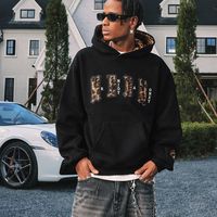 百亿补贴：MEDM 男士豹纹连帽卫衣