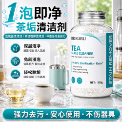 茶垢清洁剂茶渍清洗剂去除茶垢泡腾片保温杯茶壶茶具清洁剂500g