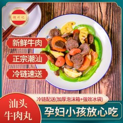 潮兴记 汕头牛肉丸 250g