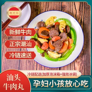潮兴记 汕头牛肉丸 250g