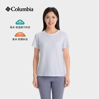 Columbia 26春夏新款 哥伦比亚 女吸湿快干防晒UPF50短袖T恤