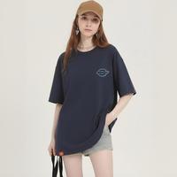 Dickies 罗马丝光棉 男女情侣款短袖T恤