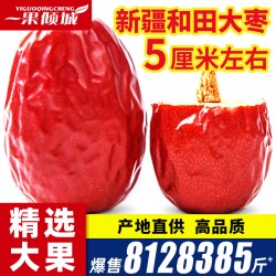 一果倾城 新疆红枣特级和田大枣2023新货特大红枣干大枣子干果特产官方店