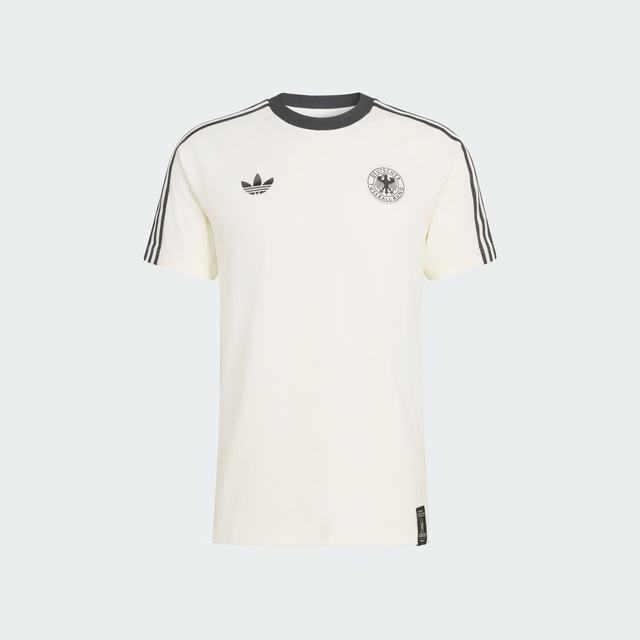 adidas 德国队复古足球休闲文化T恤