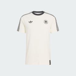 adidas 德国队复古足球休闲文化T恤