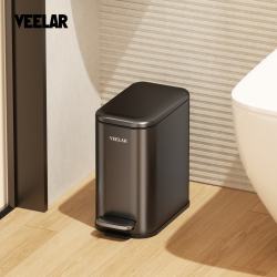 VEELAR 垃圾桶家用厨房复古简约脚踏式