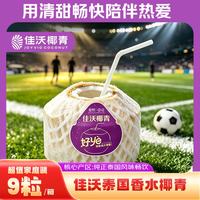 佳沃 椰青 单果900g+ 9个