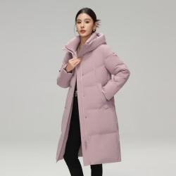 雪中飞 鸭绒填充 香芋紫 XS 160/84A 女士羽绒服