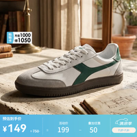 diadora Saunter OG 牛皮革复古德训鞋 白/绿N5387 41