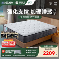 雅兰 独立弹簧 床垫  护脊版22cm 20-25cm（含） 150*200cm 偏硬