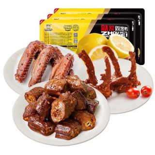 周黑鸭 随心选系列 全卤味鸭锁骨 甜辣味 150g/盒（可任选）