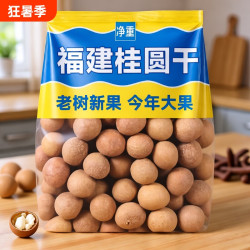 真亲惠 大果桂圆干龙眼干500g非特级无核桂圆肉干货精选福建莆田特产肉厚