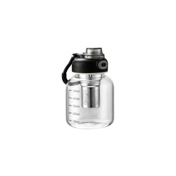 松朗 茶水分离杯 800ml-2000ml 黑色/灰色
