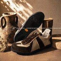编界 REwrite编界「习」牛皮德训休闲鞋Ortholite®Vibram®