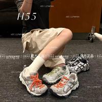 H55女鞋2026春夏新款户外休闲鞋撞色百搭徒步鞋登山鞋69-3310-ZZZ