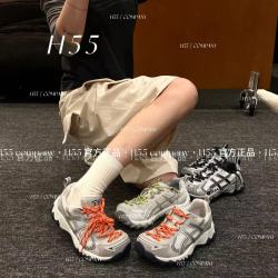 H55女鞋2026春夏新款户外休闲鞋撞色百搭徒步鞋登山鞋69-3310-ZZZ