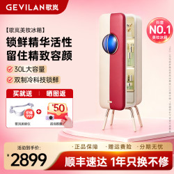 GEVILAN 美妆冰箱化妆品专用小冰箱护肤品七夕礼物送女友