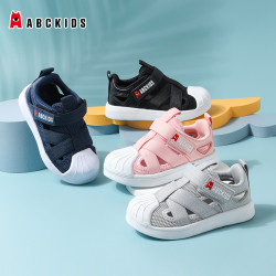 ABCKIDS 儿童童鞋男童网面凉鞋夏季板鞋女童宝宝鞋男童凉鞋3-6岁