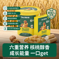 碧欧奇 桶装山药核桃饼干不添加香精零食强化钙铁锌
