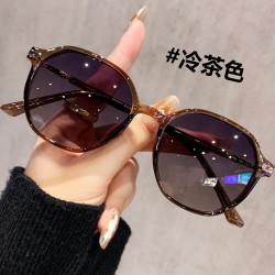 墨镜女新款高级感大框显小脸百搭太阳镜遮阳防紫外线